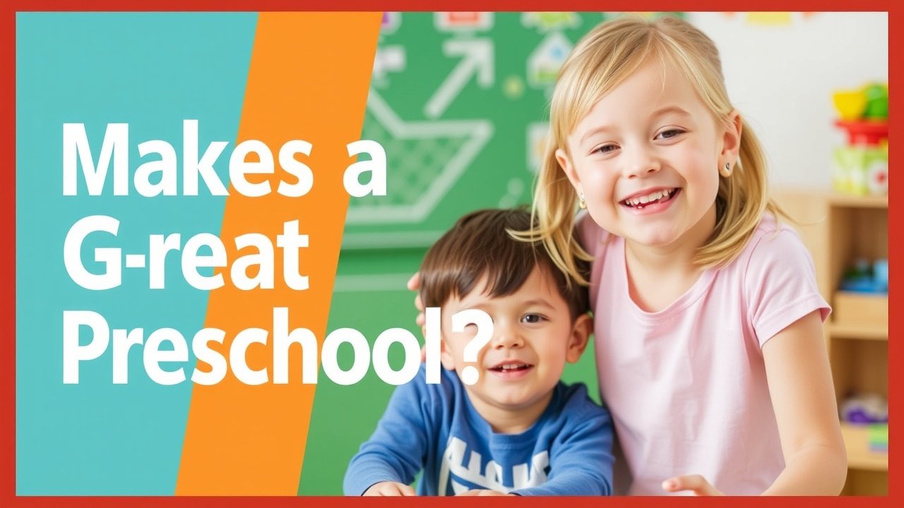 What Makes a Great Preschool? Key Features Parents Should Look For